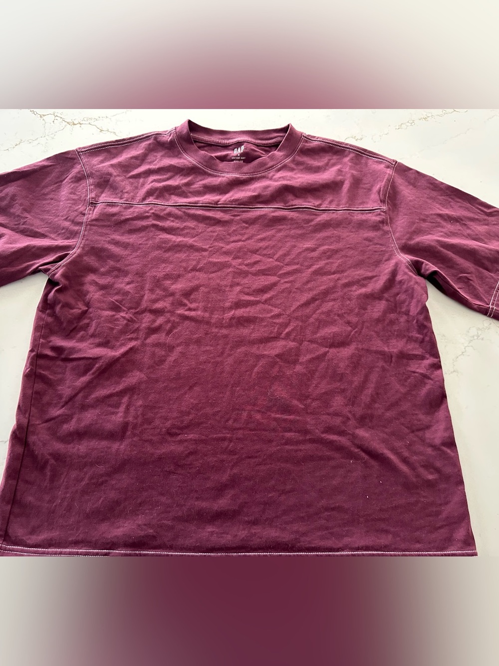 Men's Gap Vintage Soft Boxy cotton short sleeve tee.  Size M